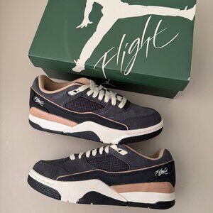 Nike Jordan Flight Court Anthracite/Coconut Sneakers Shoes Women's sz. 8.0US NEW